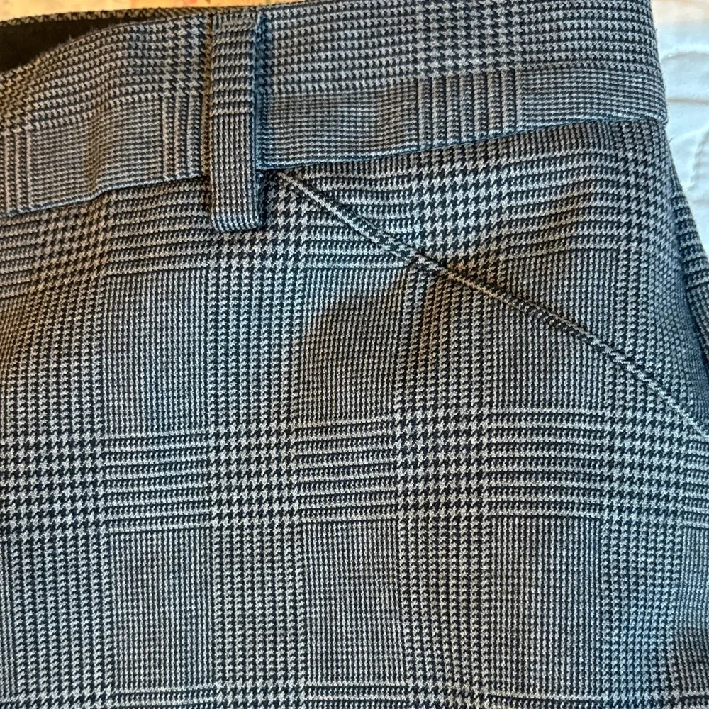 Gap Perfect Trouser Stretch Gray Plaid Dress Pants Women’s Size 6L - Picture 5 of 7